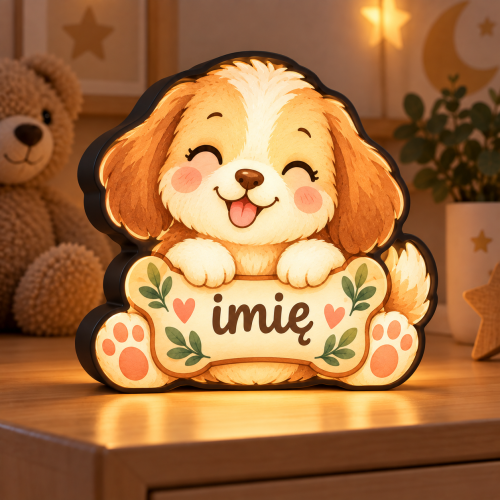 LUMIBOX dekoracyjny, pomysł na prezent, lampka dekoracyjna led z własnym wzorem zdjęciem napisem