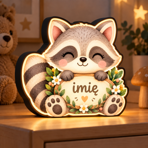 LUMIBOX dekoracyjny, pomysł na prezent, lampka dekoracyjna led z własnym wzorem zdjęciem napisem