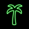 super neony neon led palma palemka