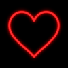 super neony neon led serce serduszko