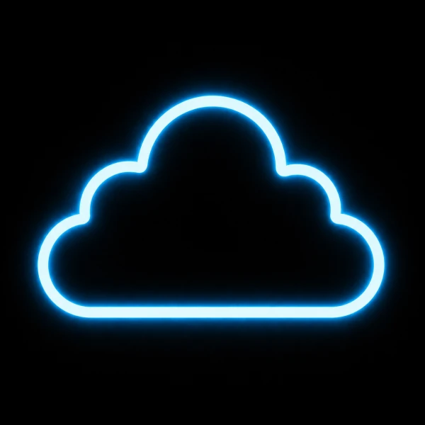 super neony neon led chmurka chmura