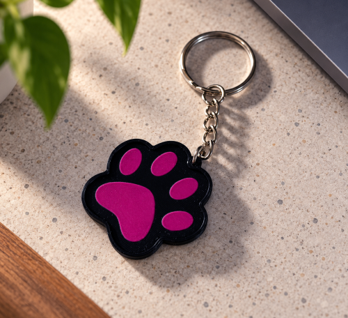 giftszop brelok reklamy z logo nfc interaktywny nadruk uv