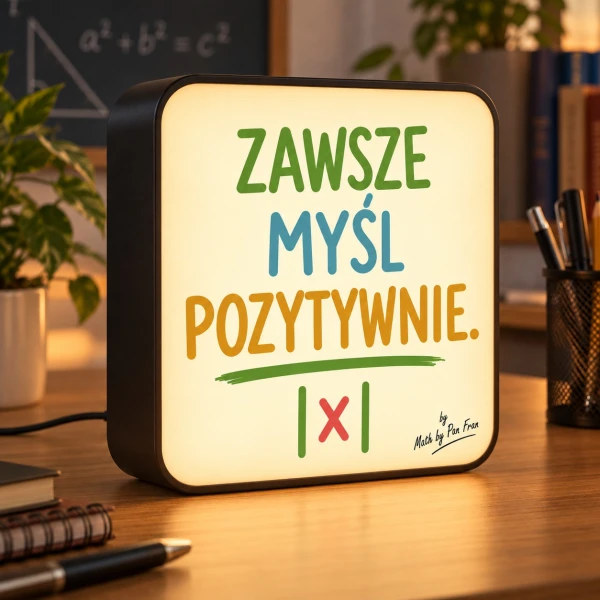 LUMIBOX dekoracyjny, pomysł na prezent, lampka dekoracyjna led z własnym wzorem zdjęciem napisem