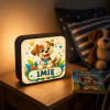 LUMIBOX dekoracyjny, pomysł na prezent, lampka dekoracyjna led z własnym wzorem zdjęciem napisem