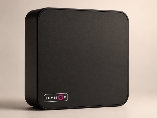 LUMIBOX dekoracyjny, pomysł na prezent, lampka dekoracyjna led z własnym wzorem zdjęciem napisem