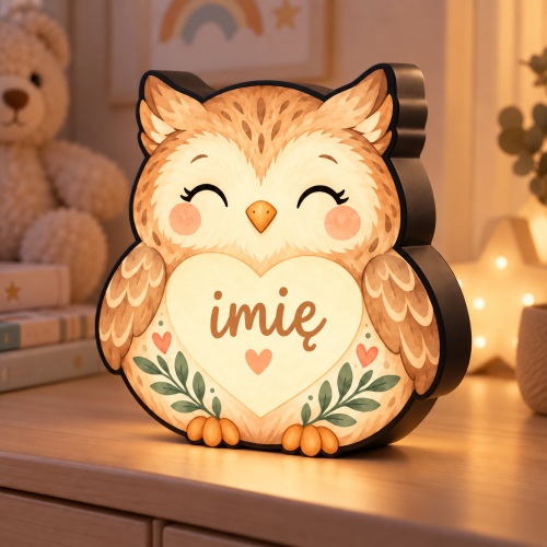 LUMIBOX dekoracyjny, pomysł na prezent, lampka dekoracyjna led z własnym wzorem zdjęciem napisem