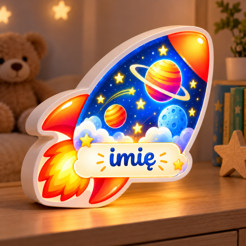 LUMIBOX dekoracyjny, pomysł na prezent, lampka dekoracyjna led z własnym wzorem zdjęciem napisem