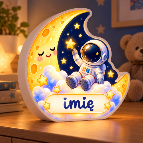LUMIBOX dekoracyjny, pomysł na prezent, lampka dekoracyjna led z własnym wzorem zdjęciem napisem