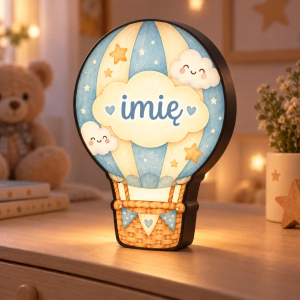 LUMIBOX dekoracyjny, pomysł na prezent, lampka dekoracyjna led z własnym wzorem zdjęciem napisem