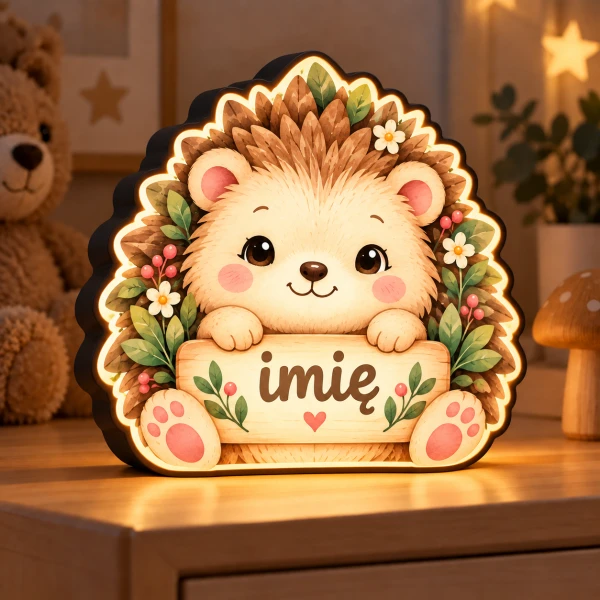 LUMIBOX dekoracyjny, pomysł na prezent, lampka dekoracyjna led z własnym wzorem zdjęciem napisem